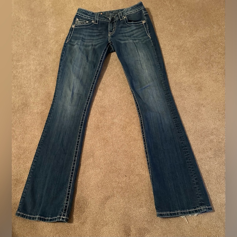 Miss Me Women's Medium Blue Bootcut Jeans size 26